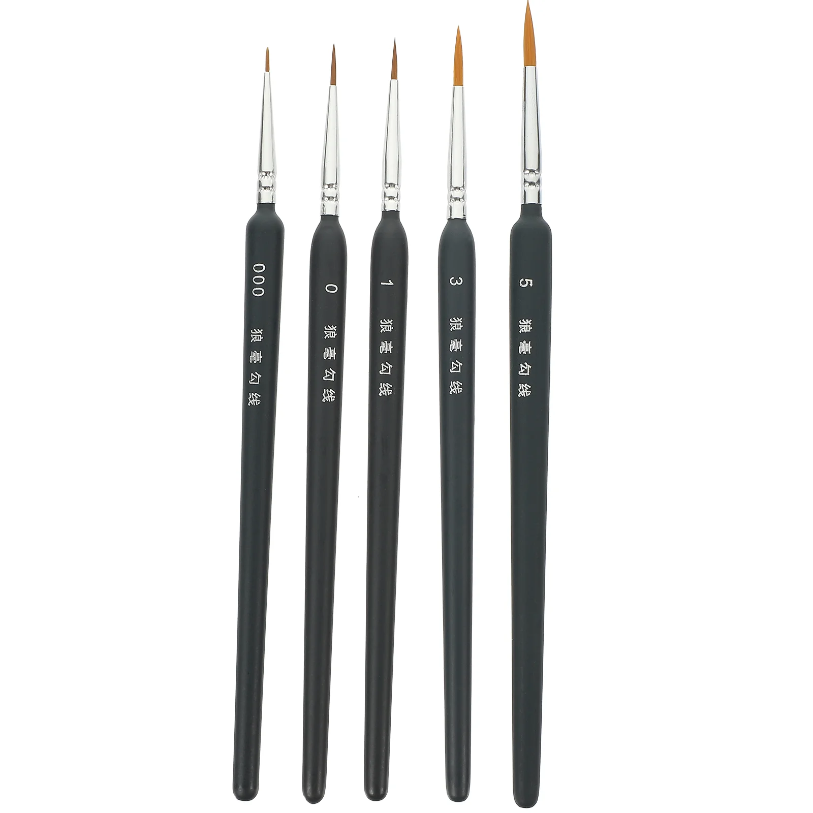 

Professional Mini Brushes Wolf Fine Painting Pen Nylon Hair Brush Sets Detail Painting Drawing Line Pen Brush