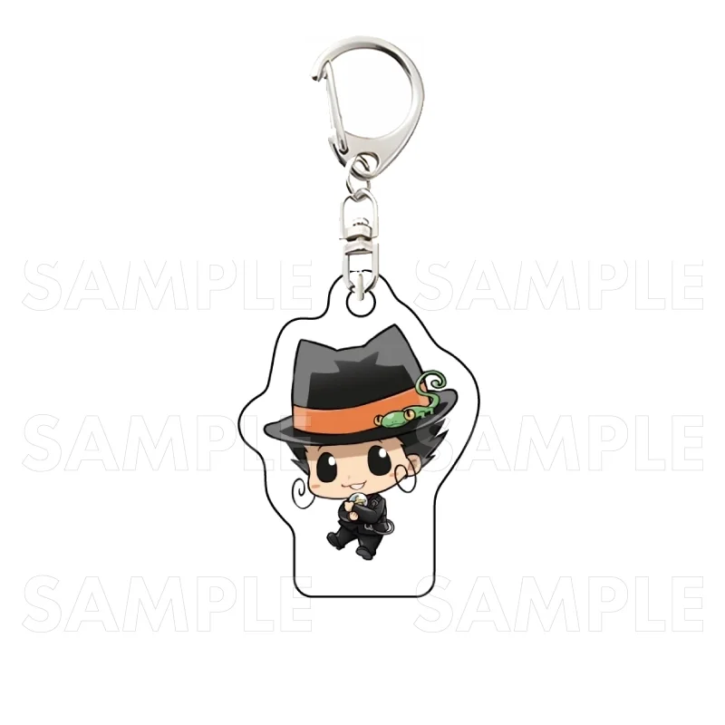 Katekyo Hitman Reborn! BATTLE MODE BLACK Acrylic Keychain, Cute Chibi Keyring, Anime Boys Bag Pendant, 2026 New Arrival Keychain
