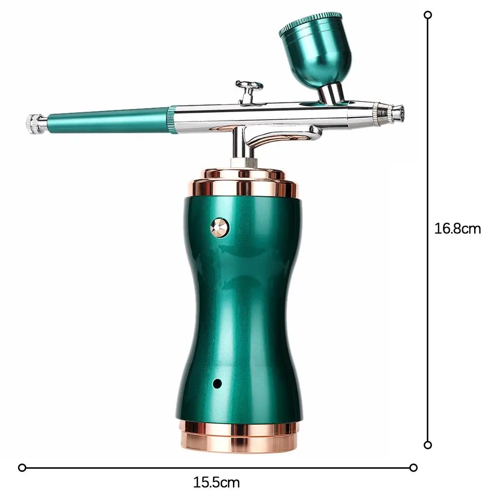 Mini Airbrush Compressor Kit Rechargeable with Air Brush USB Handheld Spray Pump Nail Drawing Craft