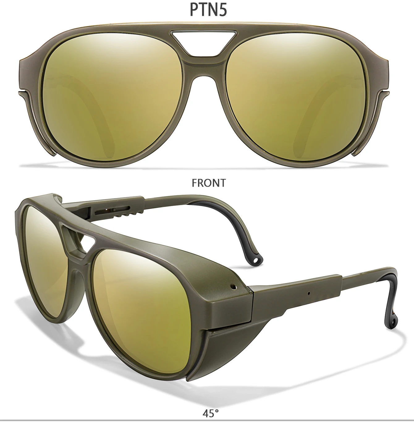 Unisex MTB-Radsport-Sonnenbrille, UV400, Punk-Stil, winddichte Schutzbrille, Outdoor-Sport, Rennrad, Camping, Brillen für Männer und Frauen – Detail 8