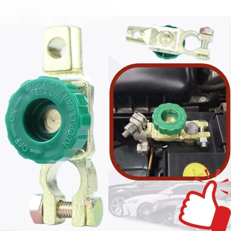 Novo interruptor universal de bateria de carro, interruptor de ligação terminal de bateria, interruptor de desligamento de bateria de carro, protetor de desconexão de corte rápido rv