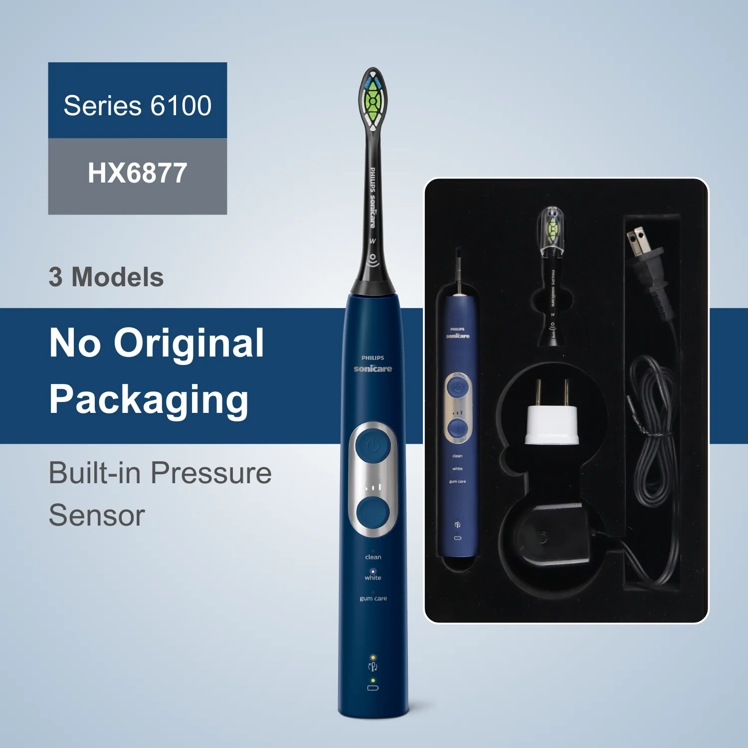 

Philips Electric Toothbrush Sonicare 3 Series HX6871, No Original Box