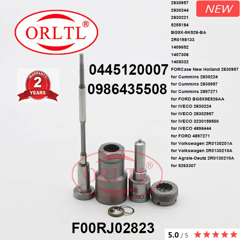 

ORLTL for Volkswagen 2R0130210A for Agrale-Deutz 2R0130210A 526330 verhaul kits F00RJ00339 DSLA143P970 F00VC21002 F00VC99002