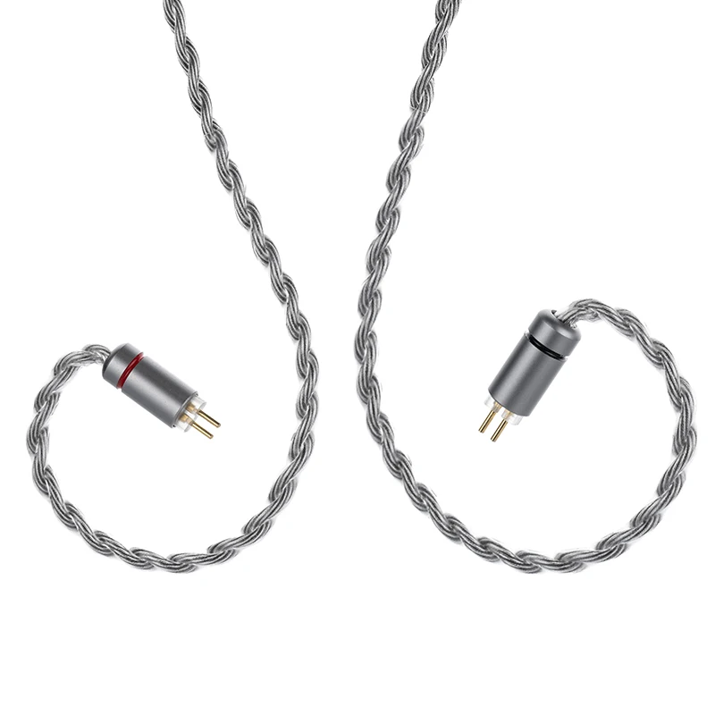 Moondrop MC2 多目的マイクアップグレードケーブル 3.5mm 0.78mm 2pin 無酸素銅および銀メッキ