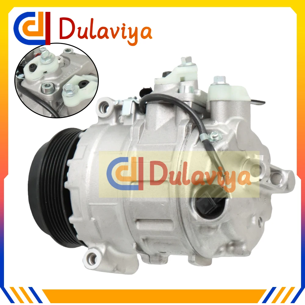 NEW A/C AC Compressor For Mercedes-Benz ML350 R350 CLS550 GL550 5.5L 2021720 255296 275742 C2050R CO 10807JC 140724NIP 303539
