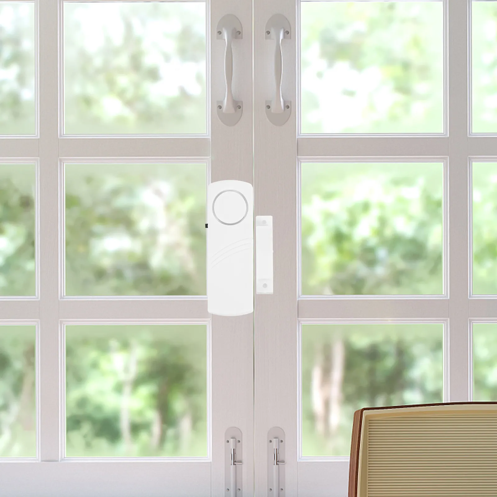 

1pcs Window Sensor Motion Sensor Home Security System Window Chime 5Mm Trigger Distance White