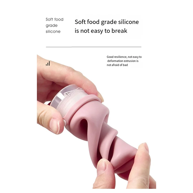 A55X-90Ml Reise-Nachfüllflasche aus Silikon, Duschgel, Shampoo-Nachfüllflasche, Squeeze-Nachfüllflasche, leere Flasche