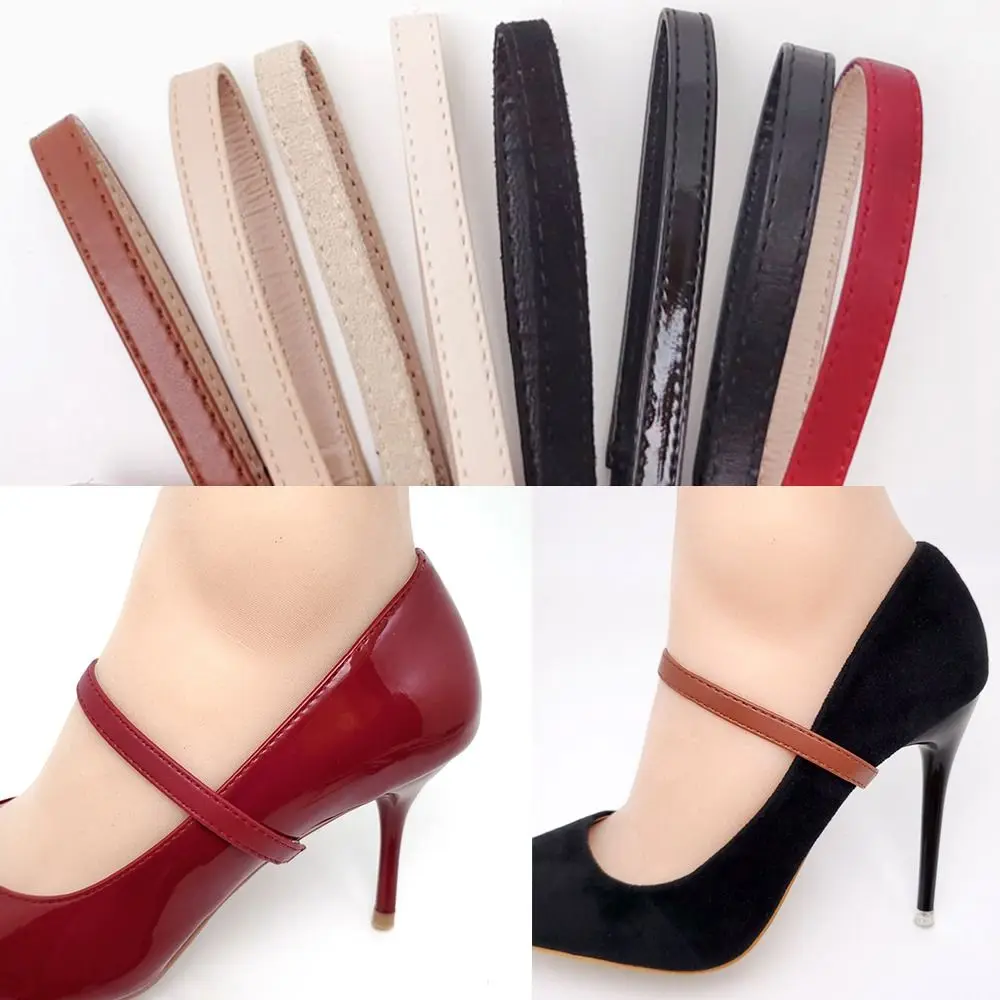 Convenient Anti-skid Straps Leather Anti-Loose Shoe Belt High Heels Holding Bundle Shoelace Fixed Shoes Strap