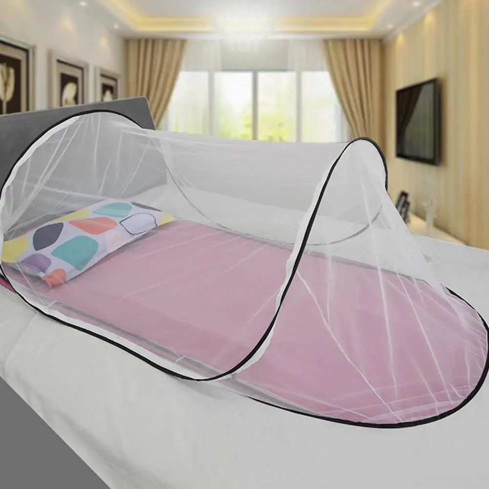 Pop Up Mosquito Net Tent Bed Portable Folding Fly Net Tent Spacious Mosquito Net Shelter Outdoor Fly Mosquito Nets