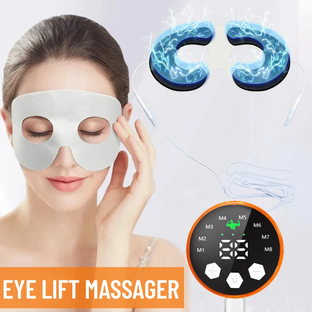 Portable Eye Massager Microcurrent Facial Lifting Beauty Device