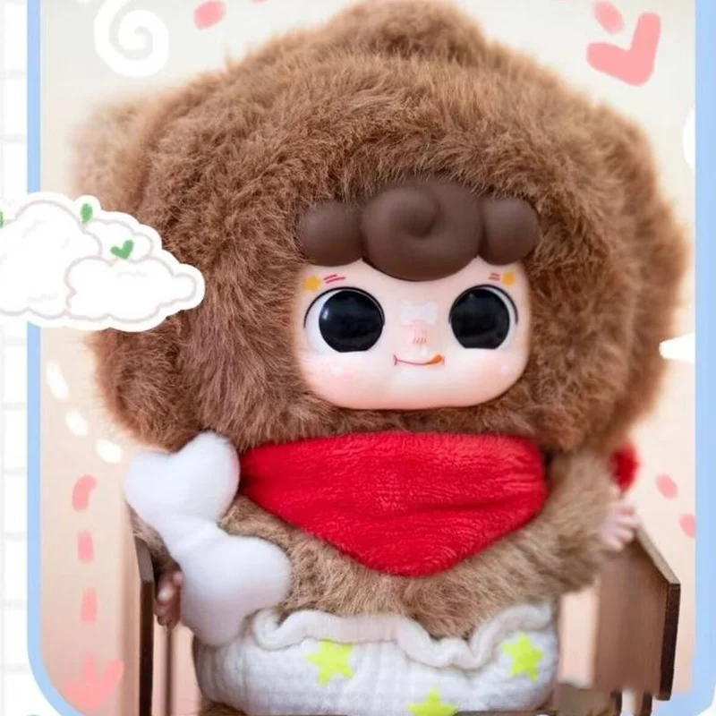 

Аутентичные детские три Ия, серия для детского сада, слепая коробка, милый рюкзак, кулон, кукла, кавайная кукла, орнамент ручной работы, кукла в подарок