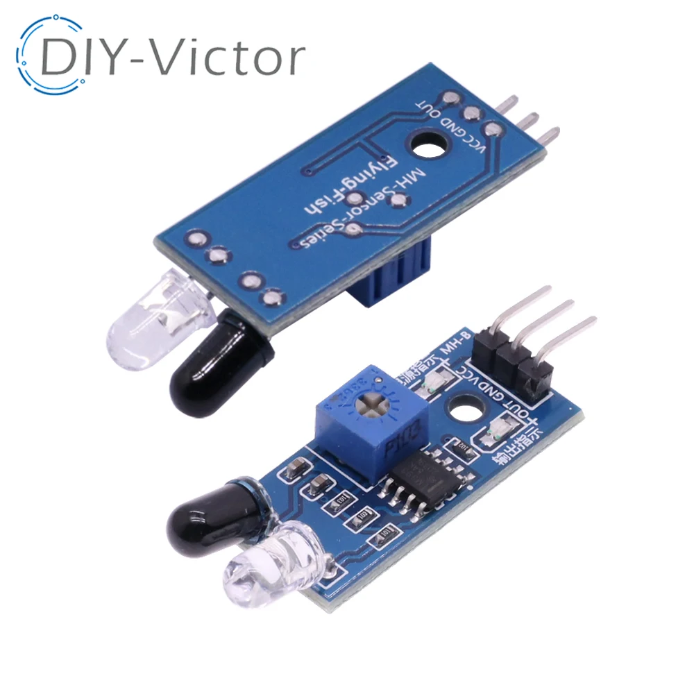 New Smart Electronics Sensor Smart Car Robot Reflective Photoelectric 3pin IR Infrared Obstacle Avoidance Sensor Module