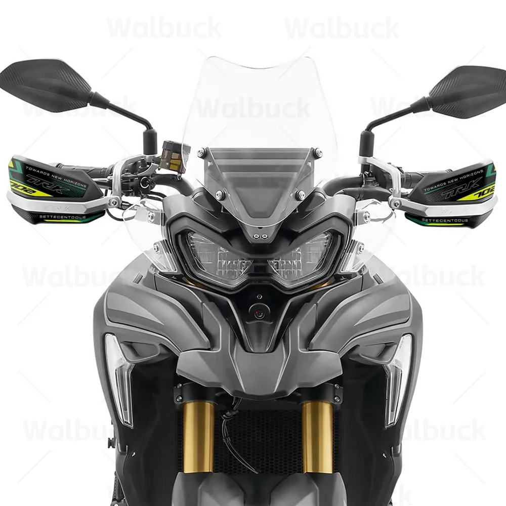 Motorcycle Handguard Protection Sticker Decor Hand guard Spoiler Decal For TRK 702X TRK702 X TRK 702 X trk702 2023 2024