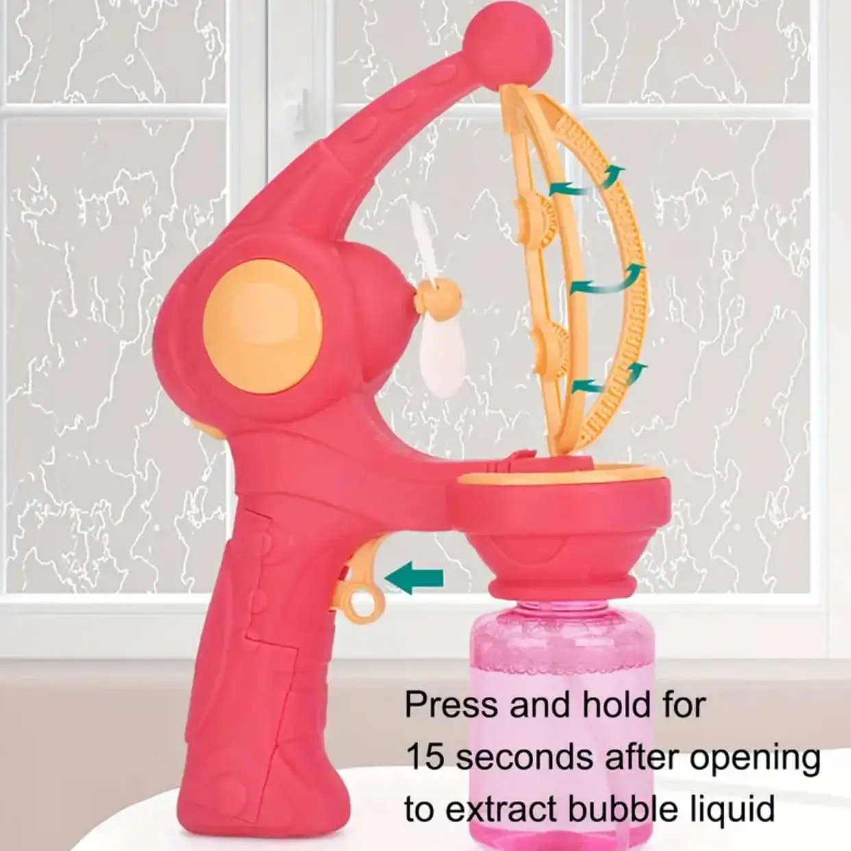 Pistola de bolhas automática para crianças-brinquedo soprador de bolhas elétrico, jogo de jardim ao ar livre, presentes de festa de aniversário de verão, lembranças, brinquedos divertidos de água