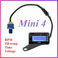 koso motorcycle oil temperature sensor Tachometer Voltage Time For cb500x nmax125 XMAX 250 300 NMAX CB400 mini 4 meter