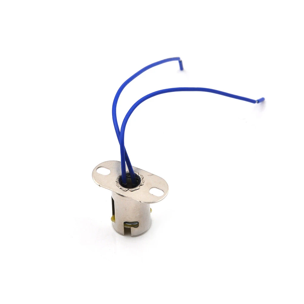 1PCS 1157 BA15D LED Bulb Light Lamp Socket Adapter Extension Wire Connector