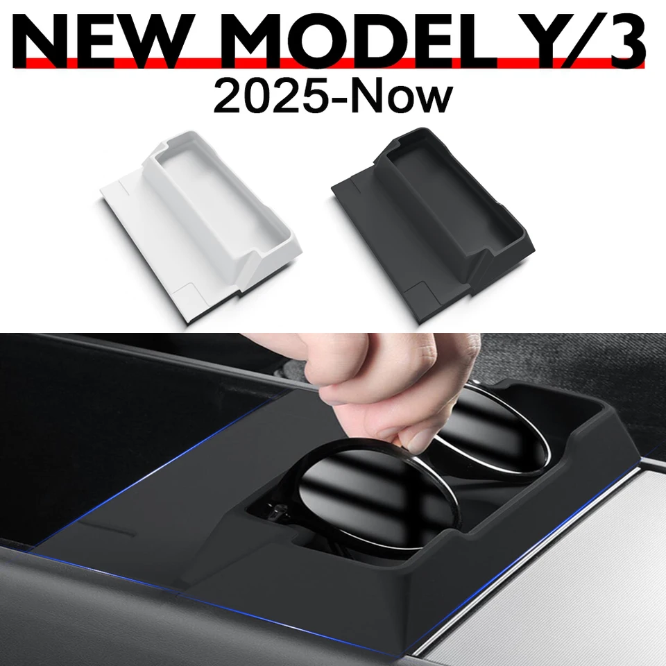테슬라 모델 3 Y 주니퍼 2025 2026 센터 콘솔 암레스트 수납함 안경 홀더 트레이 케이스 정리함 인테리어 액세서리