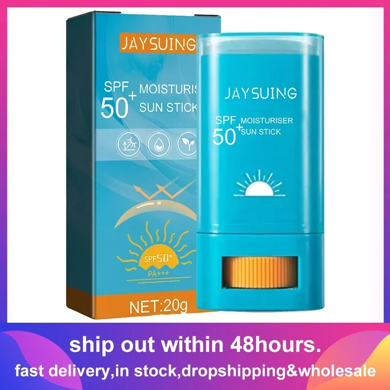 

Clear Sunscreen Stick SPF 50+ Invisible Broad-Spectrum Face Sunscreen Wear Under & Over Makeup Lightweight Formula All Skin Type