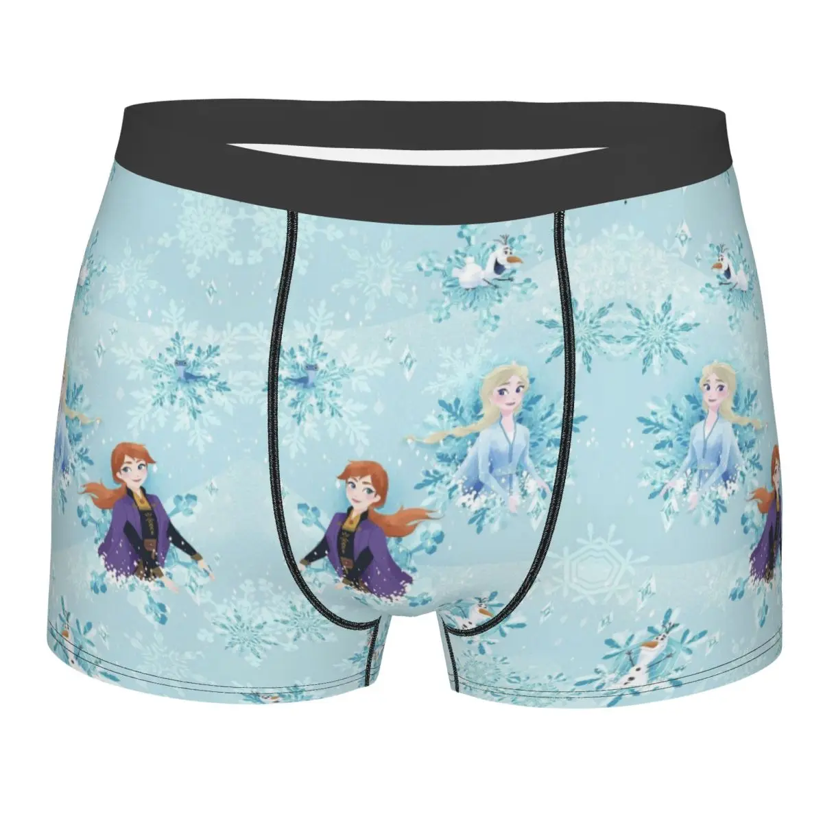 

Custom Frozen Cartoon Boxer Shorts For Homme 3D Printed Underwear Panties Briefs Soft Underpants