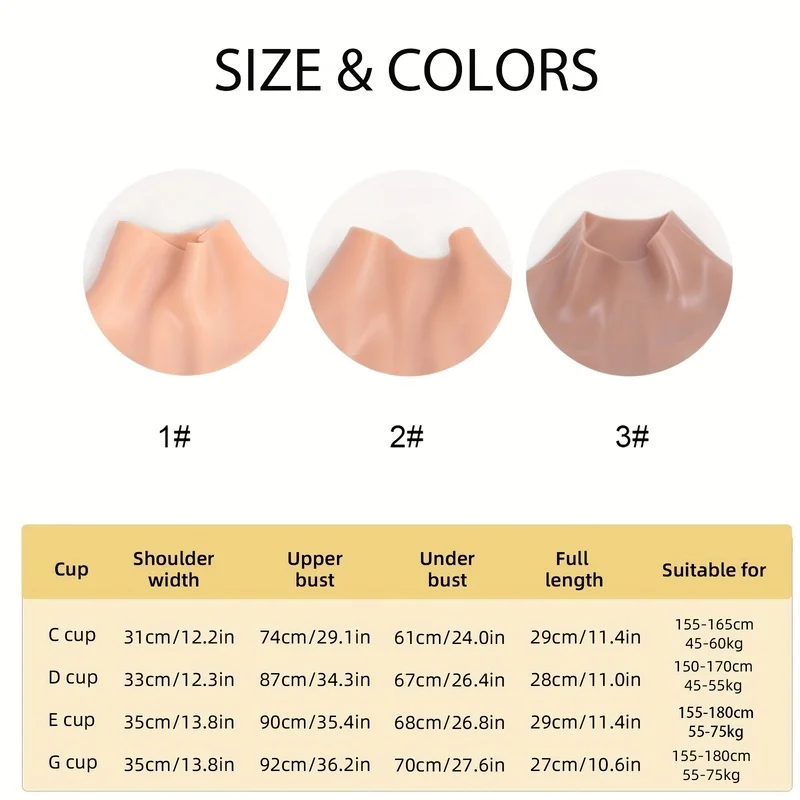 Fake Boobs Silicone Breast Forms False Tits Chestplate Sexy Huge Tit for Crossdresser Transgender Drag Sissy Cosplay Chest