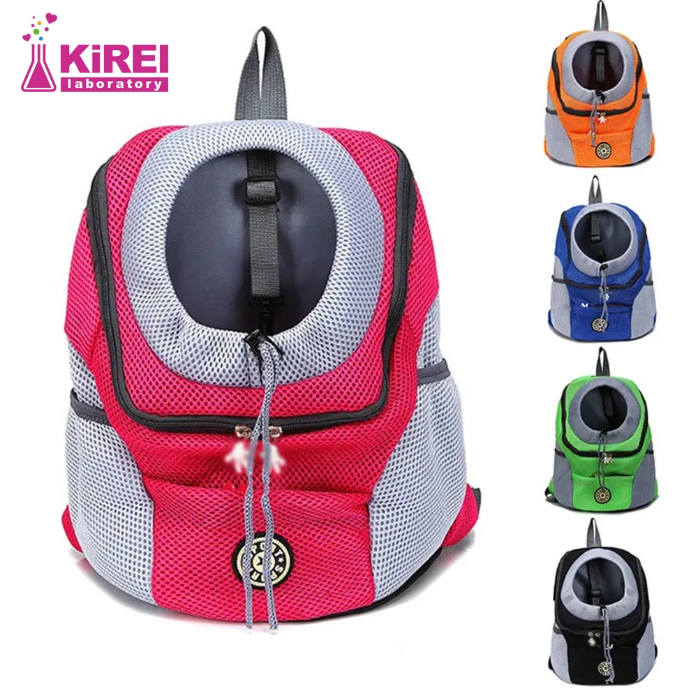 Pet Backpack Double Shoulder Portable Travel Cat Dog Bag Going Out Portable Travel Breathable Dog Bag Pet Supplies Backpack Cat