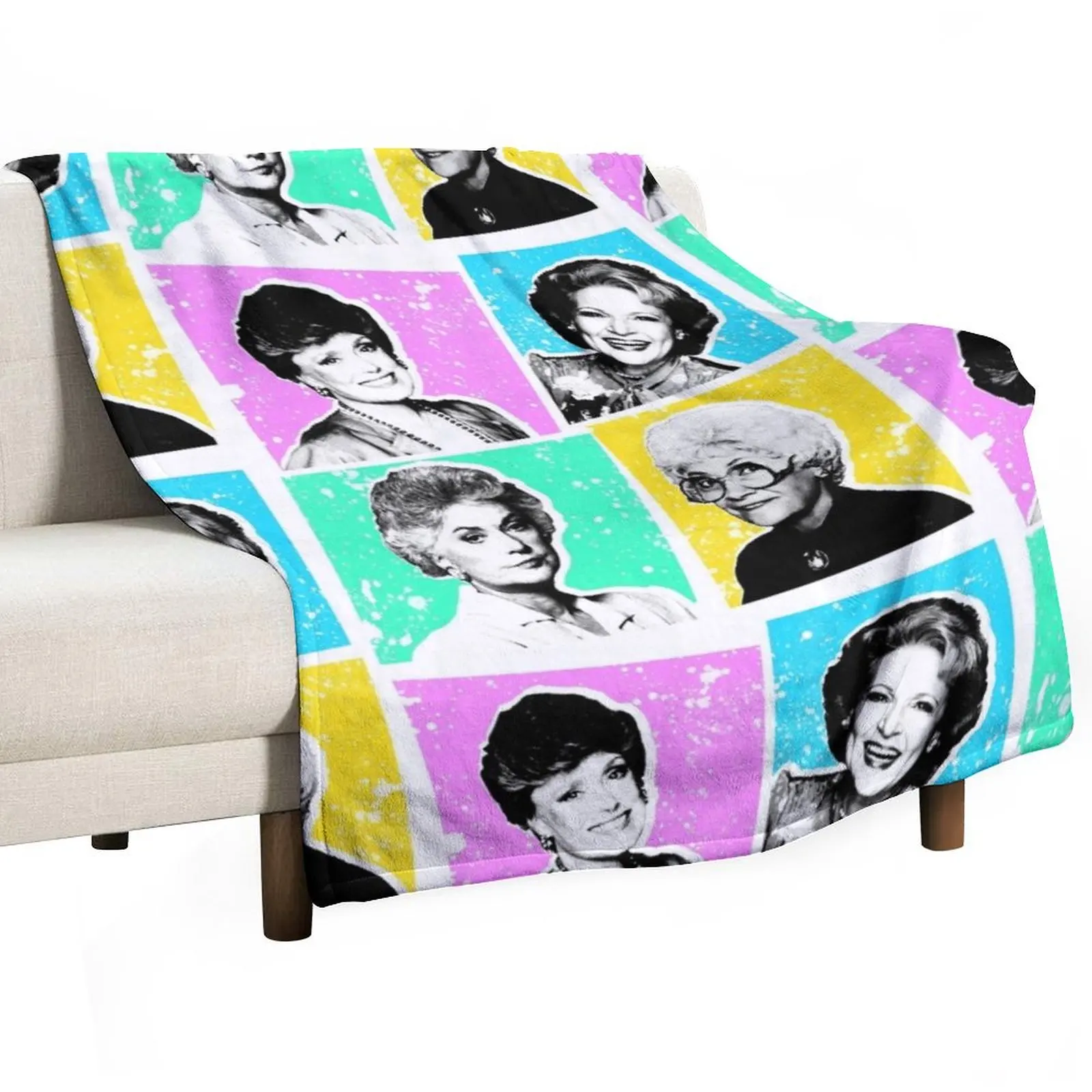 

Golden Girls POP! Throw Blanket Multi-Purpose For Baby Large Thin Blankets