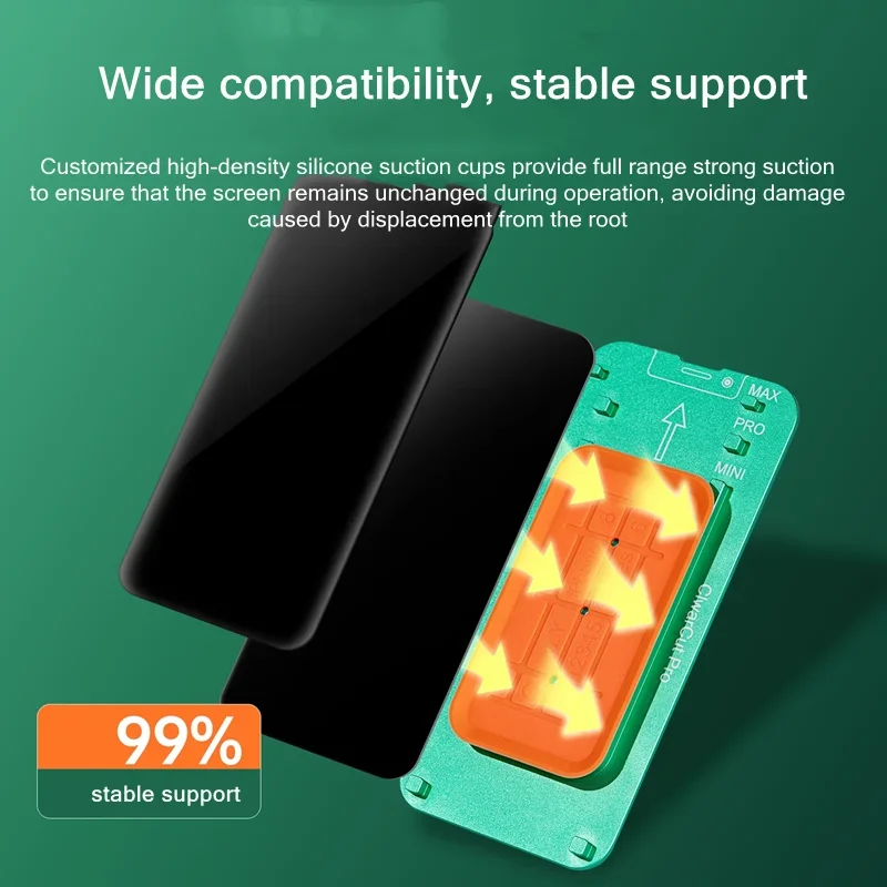 YCS ClwarCut Pro Visual Screen Separation Mold for Mobile Phone Direct Curved Screen Separation Tool for Precise Alignment