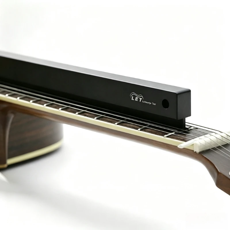 Guitar Fret Leveling Polishing Tool Guitar Fret Polishing Aluminum Rods Fingerboard Frets Sanding Leveling Beam Repair File Bar