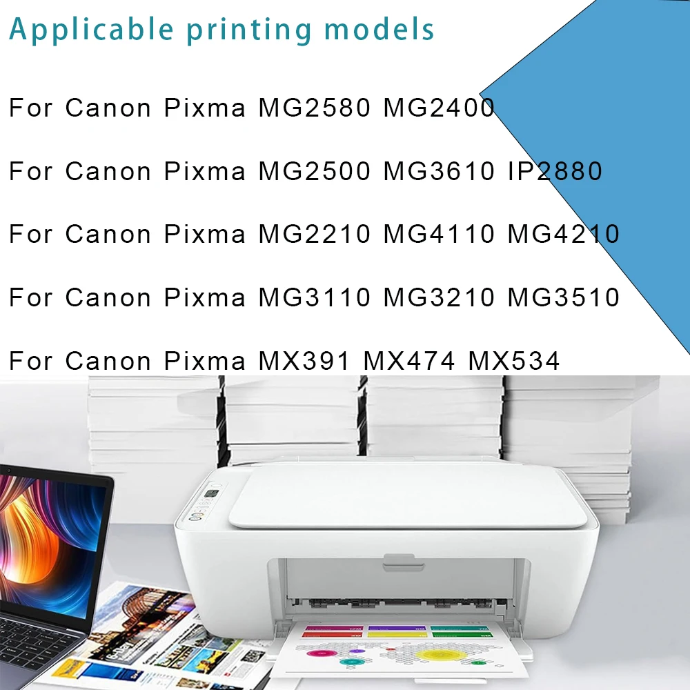 PG-140XL CL-141XL PG140 CL141 140 141 Refillable Ink Cartridge for Canon Pixma MG3110 MG3210 MG3510 MG2210 MG2580 MG4110 MX474
