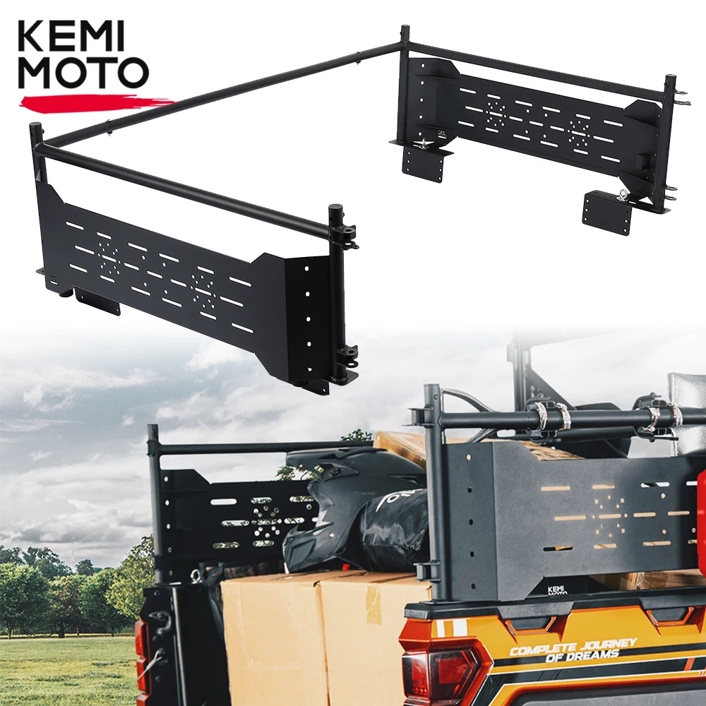 

UTV Bed Cargo Rack Extend Bed Rail Bracket Compatible with Polaris Ranger XP 1000 / XP 900 / XP 570 / 1000 2014-2023 2024