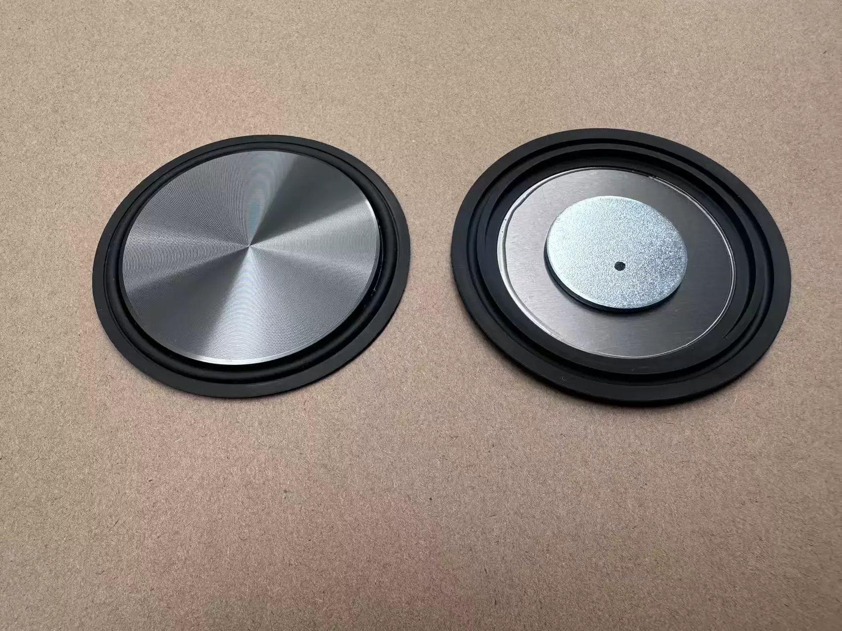 GHXAMP 84mm For Harman Kardon Classic 3Inch Metal Brushed Passive Bass Radiator – Round Diaphragm for Enhanced Bass 2PCS