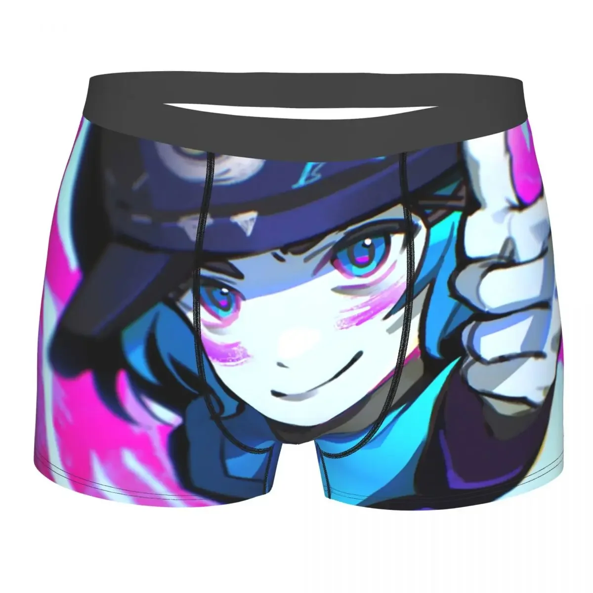 Arcane Underpants Breathbale Panties Male Underwear Print Shorts Boxer Briefs