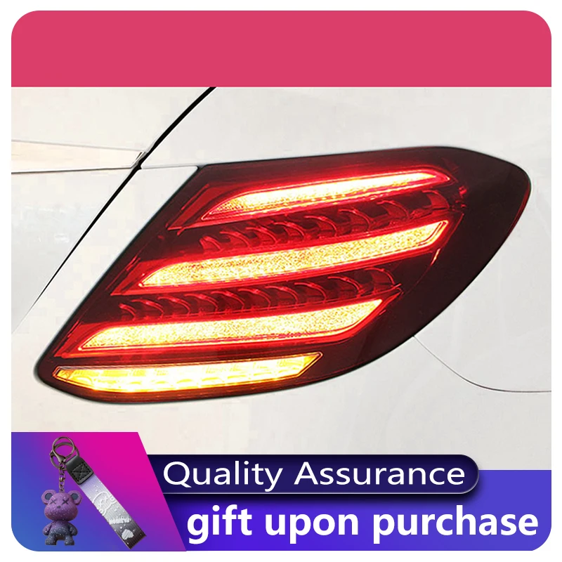 

Auto Taillights For Benz W213 E200 E260 E300 2016-2020 Tail Light DRL Rear Lamp Turn Signal LED Modified Brake Car Accessories