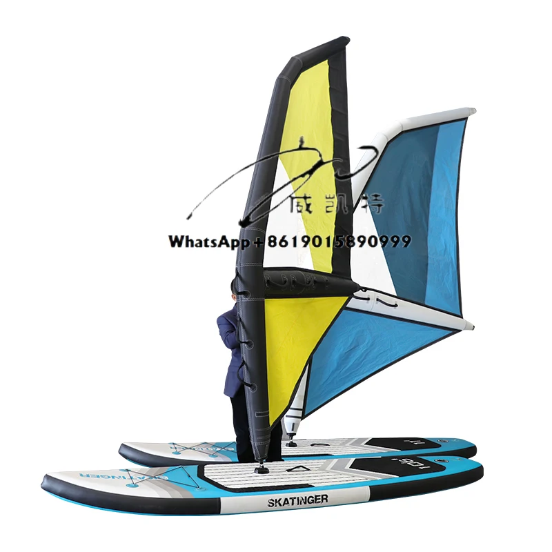 

Skatinger Sail Paddle Board Windsurfing Board with Sail