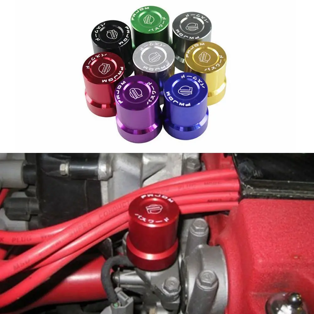 JDM Style Solenoid Valve Cover For Honda Accord Civic Prelude B D H-Series VTEC Engine