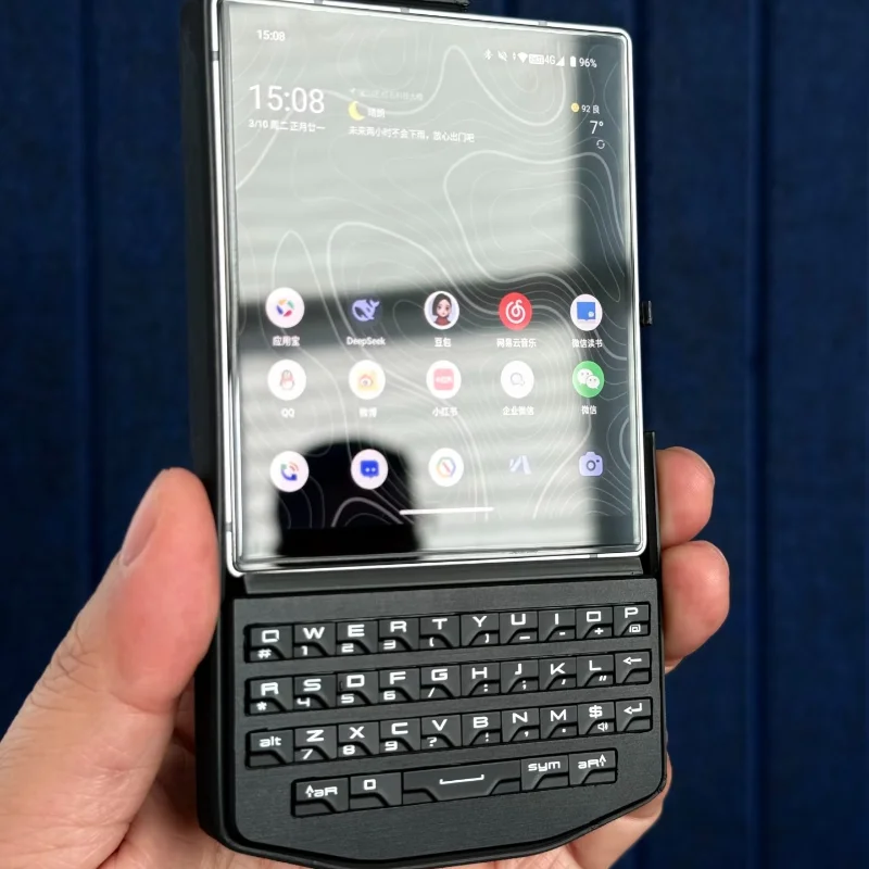 【In Stock Wholesale】for IKKO phone keyboard caseCustom for Cool Pad /Samsung Zflip8 /zflip7 Wireless Bluetooth Ergonomics Double