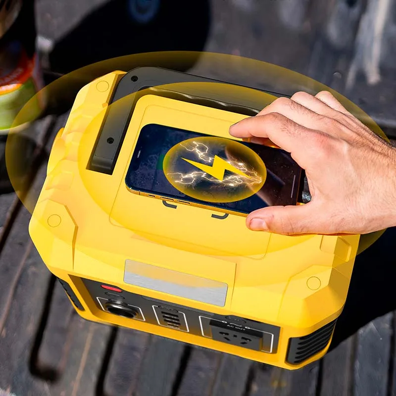 المنتجات الأكثر مبيعًا 220 فولت محطة طاقة نظام الطاقة الشمسية للتخييم في الهواء الطلق بقدرة 330 وات محطة طاقة محمولة على شكل تنين الليثيوم