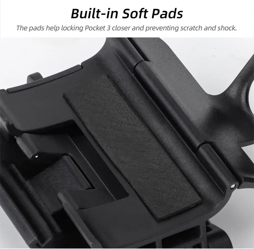 Suporte Magnético Ajustável para Pocket 3, Multi-Funcional Desktop Base, Handheld Gimbal Acessórios, DJI Osmo Pocket 3