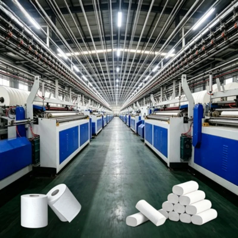 Rewinder System Toilet Paper Making Machine Tissue Equipment 200m/min High Efficiency Commercial Factory Use