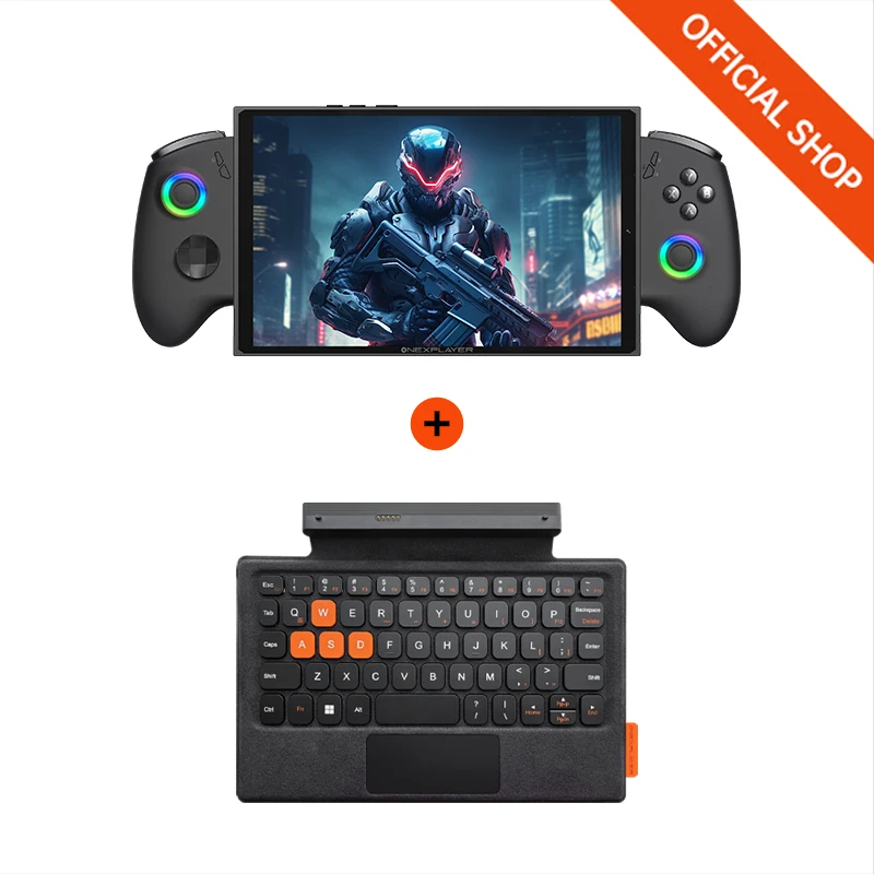 OneXPlayer X1 mini AMD R7-8840U PC Game Console 3 IN 1 Laptop Tablet 8.8 Inch LTPS Touch Screen Computer Detachable Controller