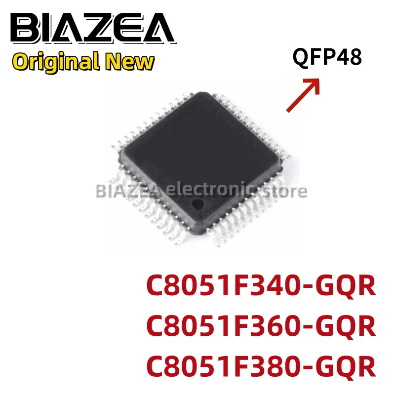 

1piece C8051F340-GQR C8051F360-GQR C8051F380-GQR QFP48 Chipset