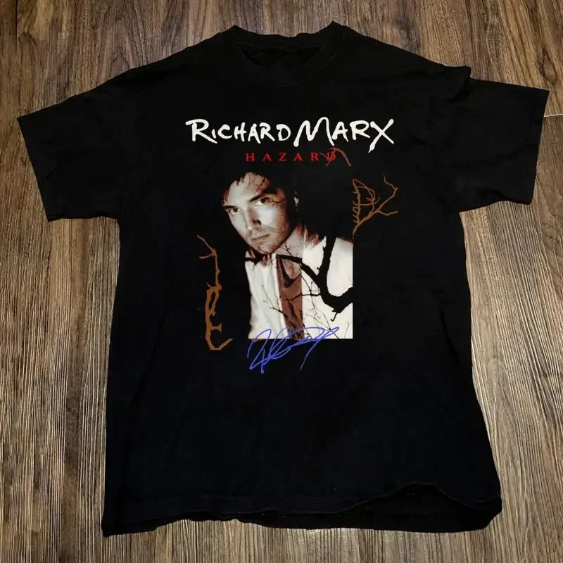 Richard Marx Äì Hazard Album Signature T Shirt All Size NA1763