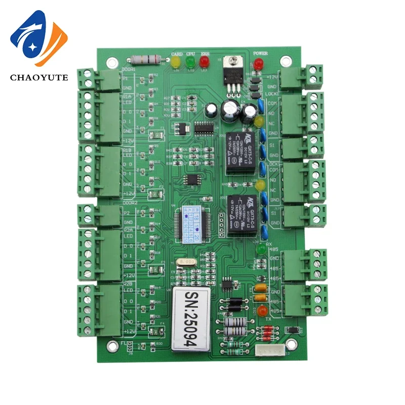 Multi-access Control Access Controller RS485 Communication, Single-door Two-door Four-door Network Access Control Motherboard