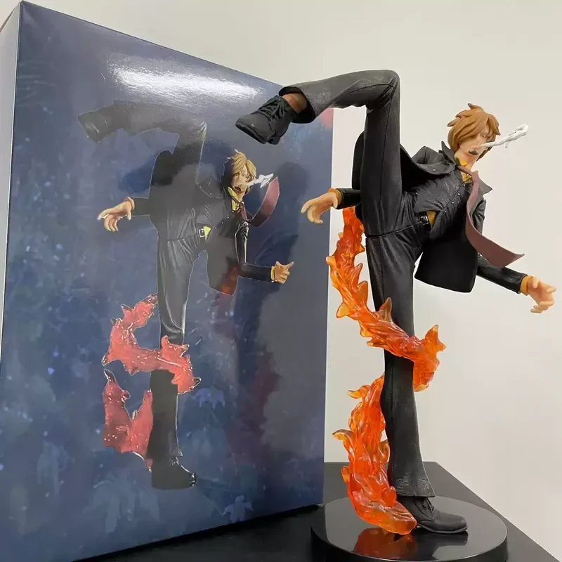 Figura Coleccionable de One Piece, Yamazaki Black Foot Devil Wind Foot, Edición de Alta Calidad del Nuevo Mundo