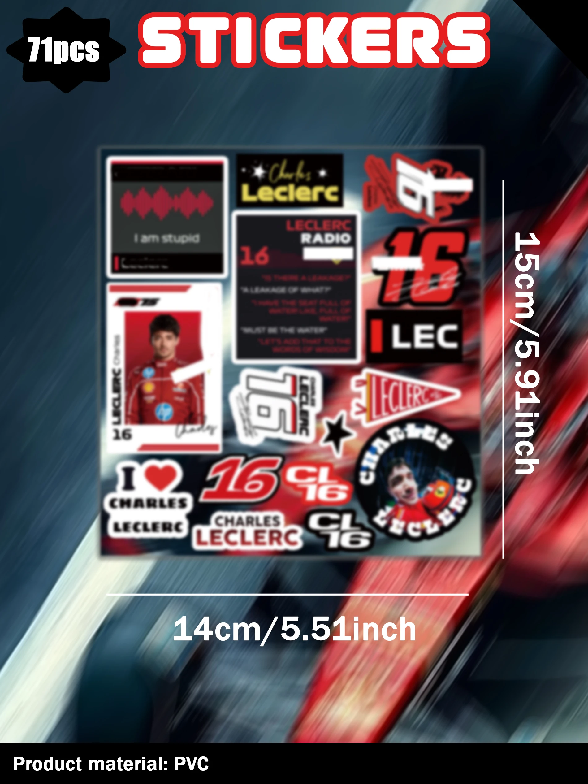 C-Charles L-Leclerc, F1, Dizüs - Laptop Accessories incelemesi ve fiyatı