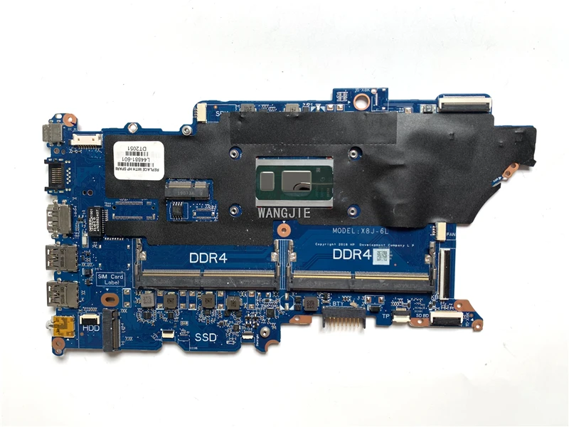 Imagem -03 - Motherboard 100 Trabalhando para hp Probook 440 450 g6 com I38145u L44881601 L44881001 Ddr4 mb