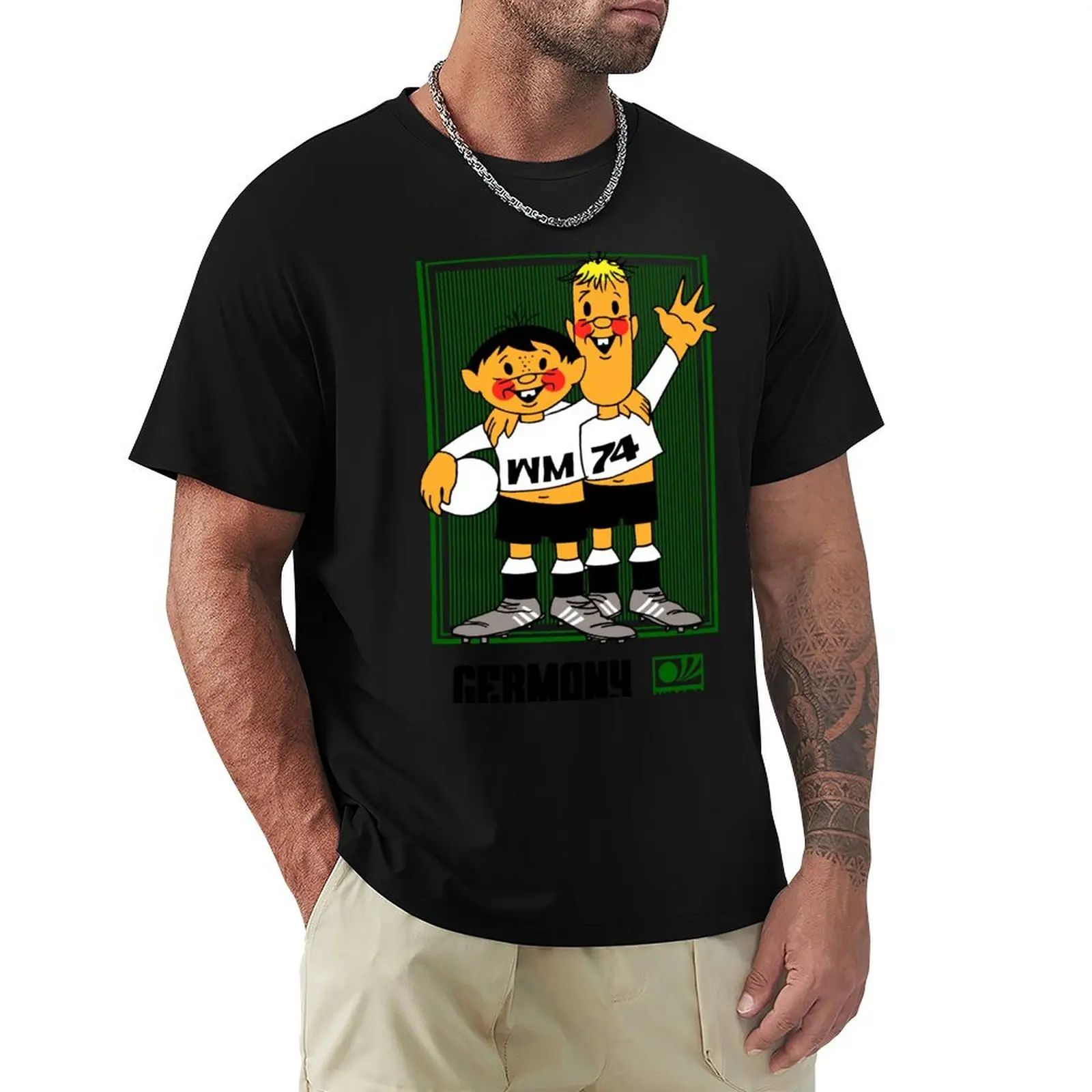 

Football Vintage Germany T-Shirt Quick Dry Light Sports T-Shirt