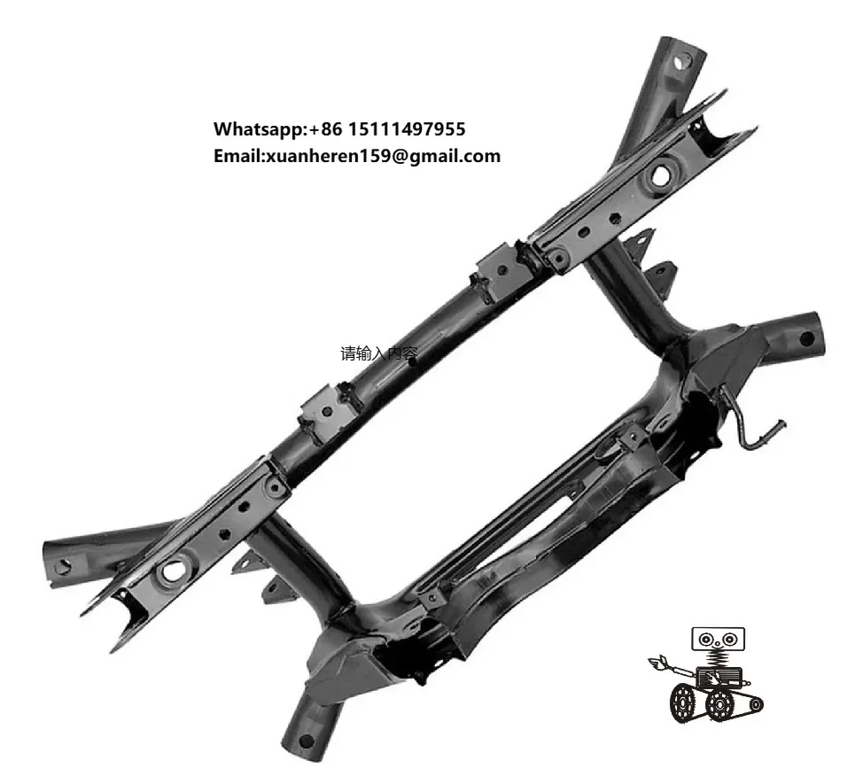 REAR CROSSMEMBER + AXLE MOUNTS for JEEP COMPASS PATRIOT CALIBER 2007-2017 4WD 68211932AA 68211932AB Rear Axle Carrier