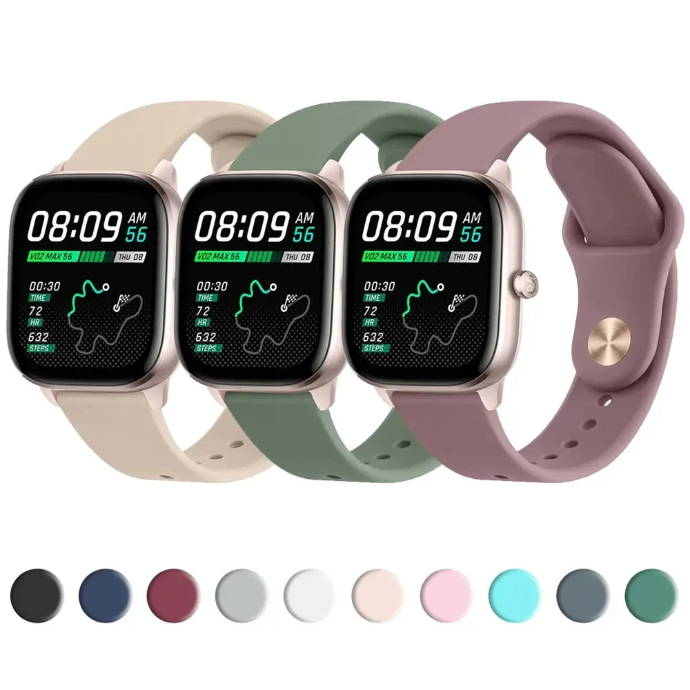 Strap For Amazfit GTS 2 4 Mini Band GTS 3 Bip 3 Pro/Bip 5 6/Bip S Lite Bracelet  For Amazfit GTR 3 Pro/GTR 2 3 4 BALANCE 2 1