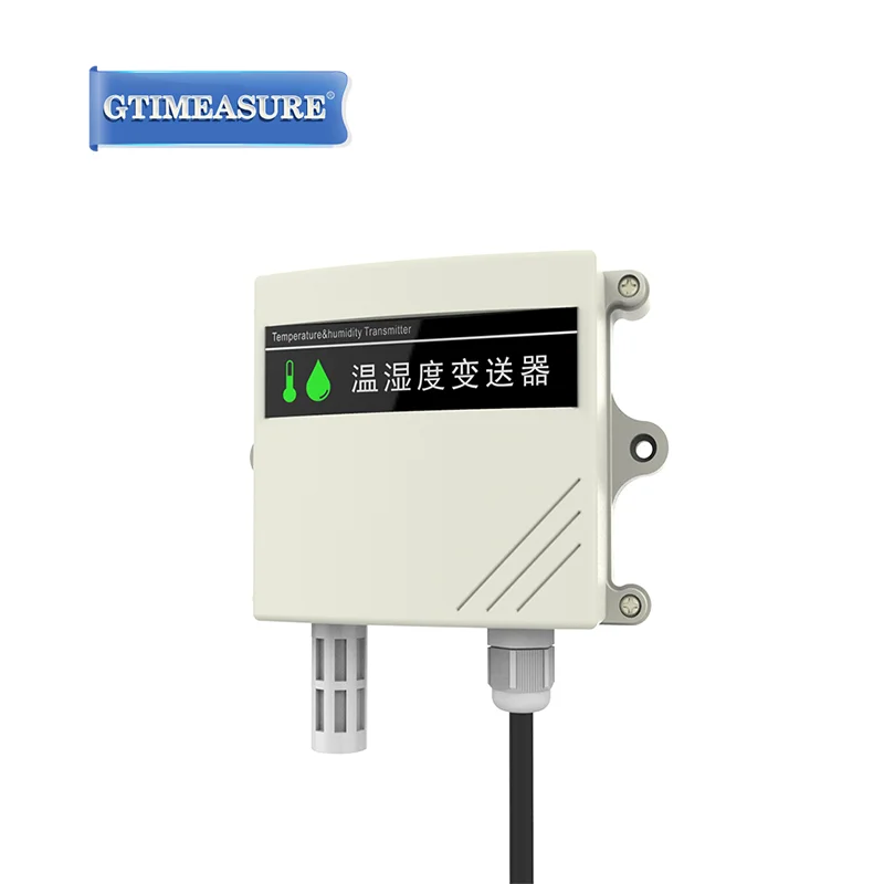 Monitoring Curve of Ambient Temperature and Humidity Transmitter in Air Output 4-20mA  0-10V 0-5V RS485 Output
